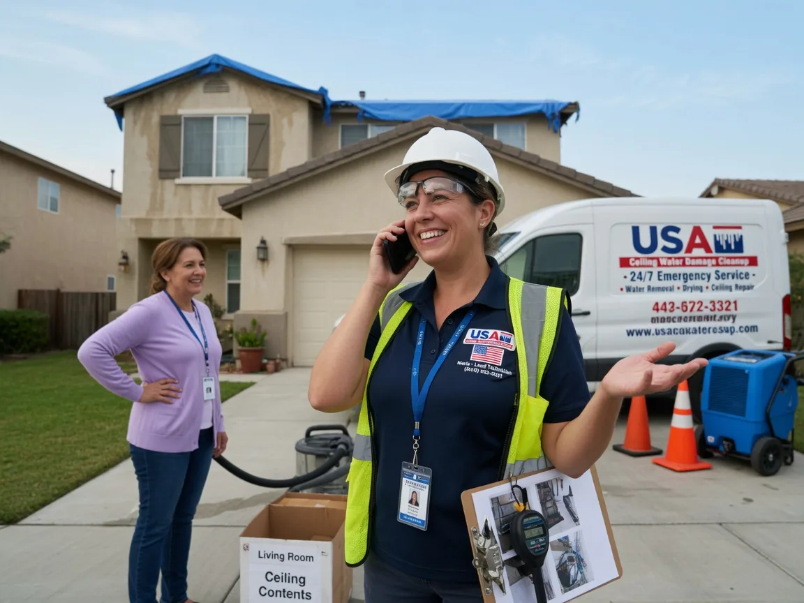 Ceiling Water Damage Restoration Crown City, OH FAQs